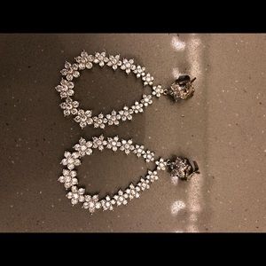 Never worn BHLDN sparkly earrings